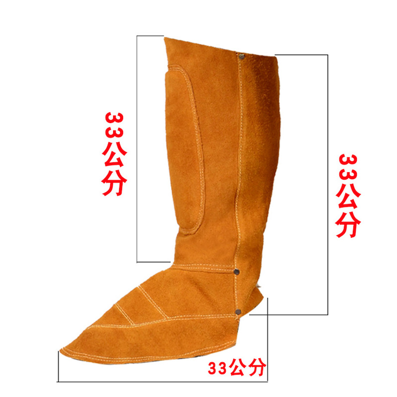 cowhide welding foot protection