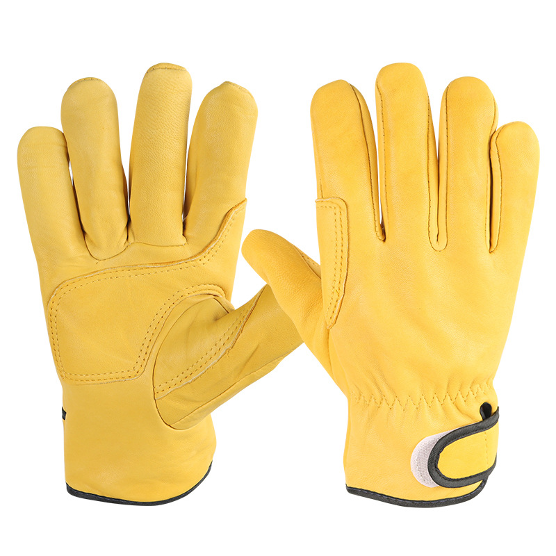 reinforced palm work gloves