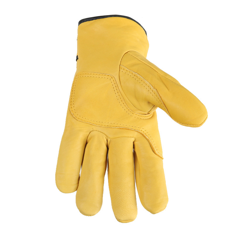 gardening leather gloves